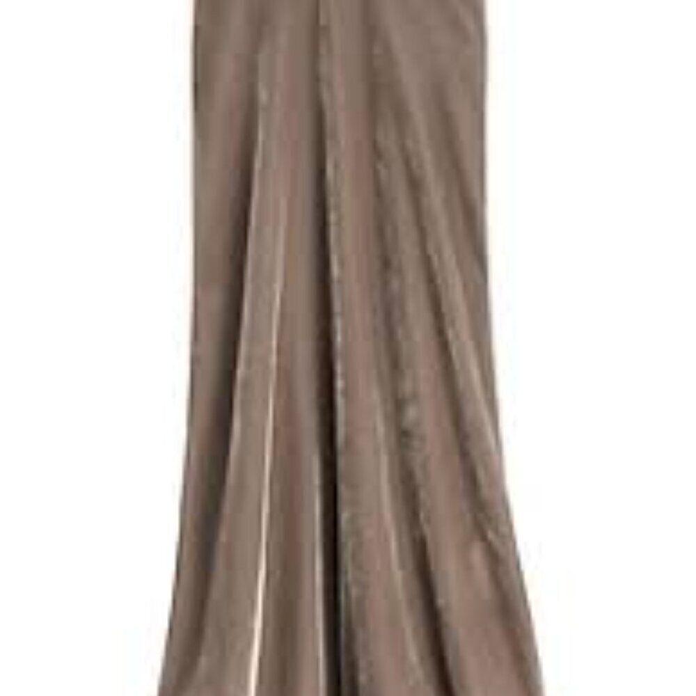 Banana Republic NWT Velvet Slip Skirt & Cowl Cami in Brown XS… - Picture 11 of 12